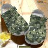 Camo Dog Crocs Classic Clogs, Stylish and Comfortable Pet Shoes