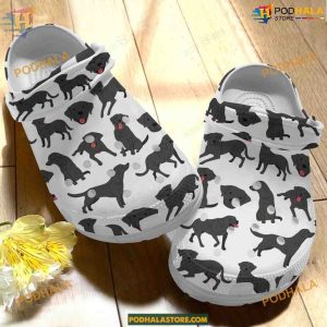 Chic Labrador Classic Dog Crocs, Perfect for Labrador Admirers