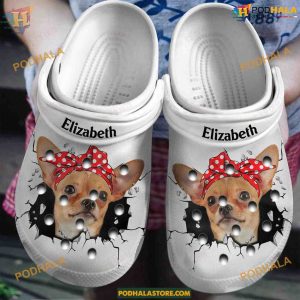 Chihuahua Mom Custom Crocs, Classic Clogs for Dog Admirers