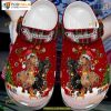 Christmas Dachshund Puppies Crocs, Noel Tree Snow Pattern for Dog Lovers