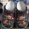 Christmas Knit Chihuahua Dog Crocs, Festive Animal Lover Shoes