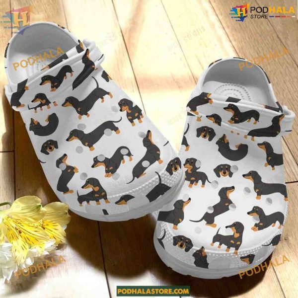 Classic Dachshund Design Crocs, A Must for Every Dog Lover