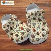 Cocker Spaniel Pattern, Dog Lovers Gift, Comfortable Friend's Gift Clogs