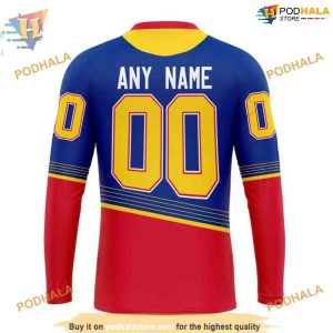 Custom 2023 90s Retro Kits NHL St Louis Blues Hoodie 3D Sweatshirt 4