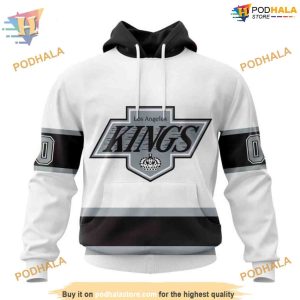 Custom 2023 Alternate Kits NHL Los Angeles Kings Hoodie 3D 1