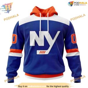 Custom 2023 Alternate Kits NHL New York Islanders Hoodie 3D 1