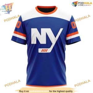 Custom 2023 Alternate Kits NHL New York Islanders Hoodie 3D 3