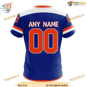 Custom 2023 Alternate Kits NHL New York Islanders Hoodie 3D 4