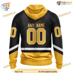 Custom 2023 Alternate Kits NHL Pittsburgh Penguins Hoodie 3D 2