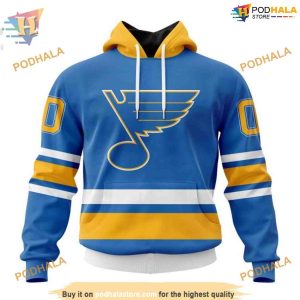 Custom 2023 Alternate Kits NHL St Louis Blues Hoodie 3D Sweatshirt 1