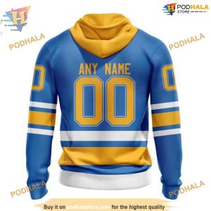 Custom 2023 Alternate Kits NHL St Louis Blues Hoodie 3D Sweatshirt 2
