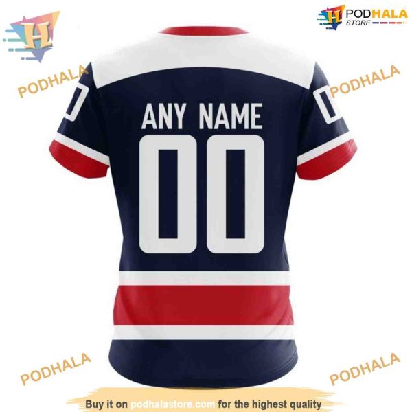 Custom 2023 Alternate Kits NHL Washington Capitals Hoodie 3D