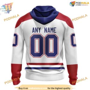 Custom 2023 Away Kits NHL Montreal Canadiens Hoodie 3D 2