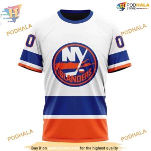 Custom 2023 Away Kits NHL New York Islanders Hoodie 3D 3