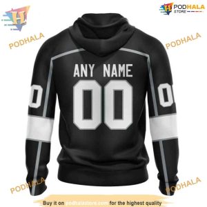 Custom 2023 Home Kits NHL Los Angeles Kings Hoodie 3D 2