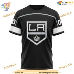 Custom 2023 Home Kits NHL Los Angeles Kings Hoodie 3D 3