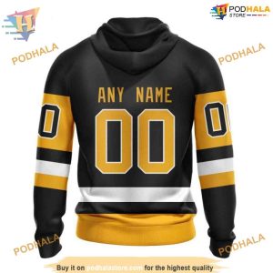 Custom 2023 Home Kits NHL Pittsburgh Penguins Hoodie 3D 2