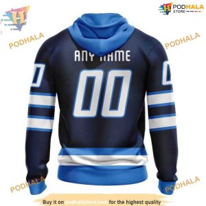 Custom 2023 Home Kits NHL Winnipeg Jets Hoodie 3D Shirt 2