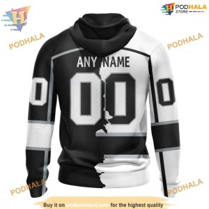 Custom 2023 Home Mix Away NHL Los Angeles Kings Hoodie 3D 2