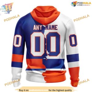 Custom 2023 Home Mix Away NHL New York Islanders Hoodie 3D 2