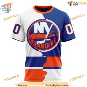 Custom 2023 Home Mix Away NHL New York Islanders Hoodie 3D 3