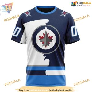 Custom 2023 Home Mix Away NHL Winnipeg Jets Hoodie 3D 3