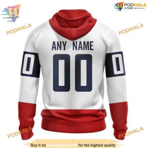 Custom 2023 Stadium Series Kits NHL Washington Capitals Hoodie 3D 2