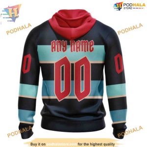 Custom 2024 Winter Classic Design Concept NHL Seattle Kraken Hoodie 3D 2