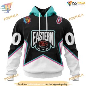 Custom All Star Eastern Conference 2023 NHL Montreal Canadiens Hoodie 3D 1