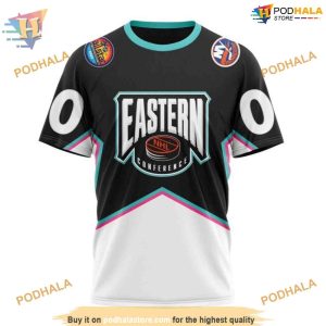Custom All Star Eastern Conference 2023 NHL New York Islanders Hoodie 3D 3