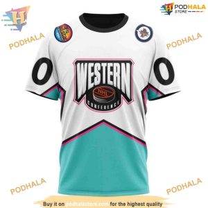Custom All Star Western Conference 2023 NHL Winnipeg Jets Hoodie 3D 3