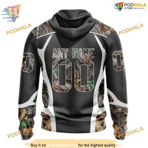 Custom Camo Hunting Design NHL Winnipeg Jets Hoodie 3D Shirt 2