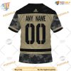 Custom Camo Military Practice Jersey Nhl Minnesota Wild Hoodie 3D