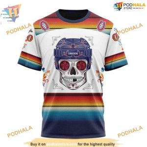 Custom Design For Dia De Los Muertos NHL Montreal Canadiens Hoodie 3D 3