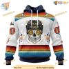Custom Design For Dia De Los Muertos NHL Pittsburgh Penguins Hoodie 3D