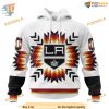 Custom Design With Native Pattern NHL Los Angeles Kings Hoodie 3D
