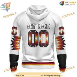 Custom Design With Native Pattern NHL Los Angeles Kings Hoodie 3D 2