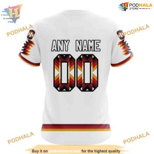Custom Design With Native Pattern NHL Los Angeles Kings Hoodie 3D 4