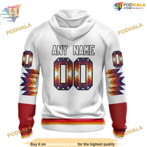 Custom Design With Native Pattern NHL Montreal Canadiens Hoodie 3D
