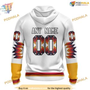 Custom Design With Native Pattern NHL Nashville Predators Hoodie 3D 2
