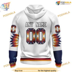 Custom Design With Native Pattern NHL Winnipeg Jets Hoodie 3D Shirt 2