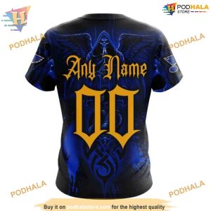 Custom Design With Skull Art NHL St Louis Blues Hoodie 3D Sweatshirt 4