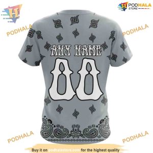Custom Grateful Dead Design NHL Los Angeles Kings Hoodie 3D 4