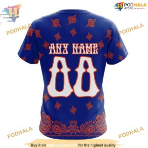 Custom Grateful Dead Design NHL New York Islanders Hoodie 3D 4