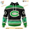 Custom Hockey Celebrate St Patrick's Day NHL Montreal Canadiens Hoodie 3D