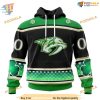 Custom Hockey Celebrate St Patrick's Day NHL Nashville Predators Hoodie 3D