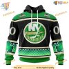 Custom Hockey Celebrate St Patrick's Day NHL New York Islanders Hoodie 3D