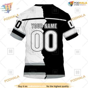 Custom Mix Jersey 2023 Style NHL Los Angeles Kings Hoodie 3D 4