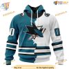 Custom NHL San Jose Sharks Hoodie 3D, 2023 Home Mix Away Shirt