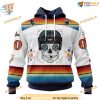Custom NHL San Jose Sharks Hoodie 3D, Design For Dia De Los Muertos Shirt